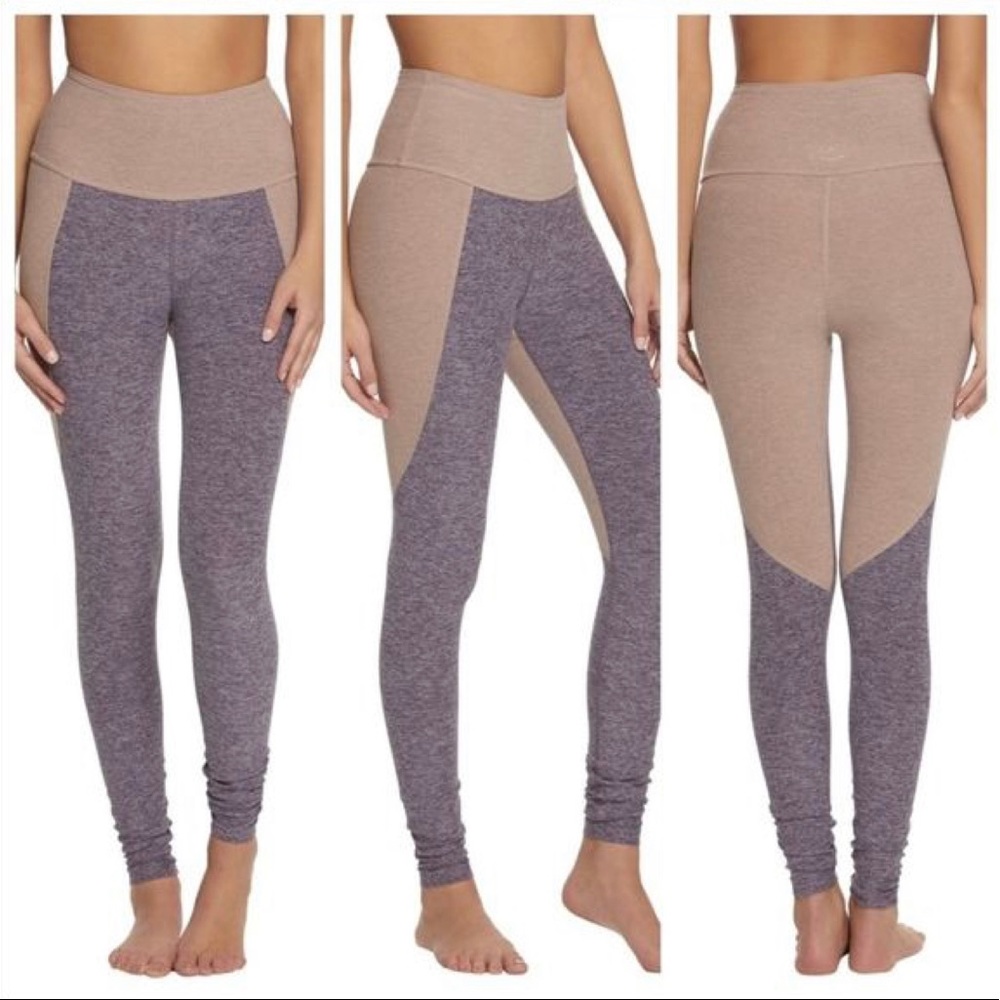 Beyond Yoga Spacedye Off Duty Deep Amethyst/Wisteria Leggings